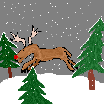 Rednose reindeer